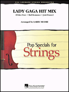 Lady Gaga Hit Mix Orchestra sheet music cover